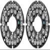 XYWHPGV 30 LEDs 850nm IR Infrared Plate 45s Round Plate IR Illuminator Board Bulb for CCTV Security Camera 2pcs(159c7 97778 b8680 e80c8 c6d4e 35a54 view 1