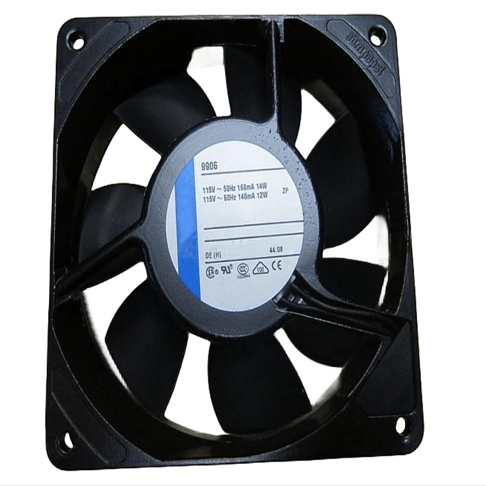 115V 9906 160mA/140mA 14W/12W 12025 Cooling Fan 2-PIN