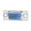 XYWHPGV D-sub Connector Male Plug 15 Pin 3 Row Port Terminal Output for Mechanical Equipment CNC Computers Blue Pack of 1(F34f8 6d7c0 e9a04 5226b 3e3ca c3c92 view 3