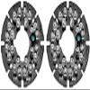 XYWHPGV 24 LEDs 850nm IR Infrared Board 60 Degree Round Plate IR Illuminator Board Lamp for CCTV Security Camera 2pcs(ca0b1 726b4 740c1 77511 e32a5 9b384 view 1