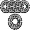 XYWHPGV 30 LEDs 850nm IR Infrared Board 45 Degree Round Plate IR Illuminator Board Bulb for CCTV Security Camera 5pcs(34edd 2e039 60a47 eb150 87d2e a469f view 1