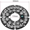 XYWHPGV 30 LEDs 850nm IR Infrared Board 45 Degree Round Plate IR Illuminator Board Bulb for CCTV Security Camera 5pcs(34edd 2e039 60a47 eb150 87d2e a469f view 2