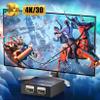 BolAAzuL 1x2 HDMI Splitter 1 in 2 Out 4K 1 to 2 HDMI Adapter for 2 Monitors with Power Adapter for Dual Monitors Mirror Display for TV Desktop Laptop PC Gaming view 4