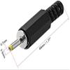 XYWHPGV DC Male Connector 2.5mm x 0.7mm x 9mm Power Cable Jack Adapter Coupler 20Pcs(4c194 ab616 e8012 74179 cc14f 29db1 view 2
