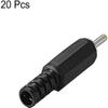 XYWHPGV DC Male Connector 2.5mm x 0.7mm x 9mm Power Cable Jack Adapter Coupler 20Pcs(4c194 ab616 e8012 74179 cc14f 29db1 view 3