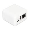 GOWENIC USB 2.0 Network Print Server, LAN Print Share Server Supports Image and Text Printing, for Office School Printshop (US Plug 110V) view 1