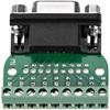 XYWHPGV D-Sub DB9 Patch Board Connector 9 Pin 2 Row Female RS232 Serial Port Solderless Terminal Block Adapter with Positioning Nuts(c72cc 48cfa d1007 957e6 03 view 3