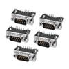 XYWHPGV D-sub Connector Male Plug 9 Pin 2 Row Right Angle Port Terminal Output for Mechanical Equipment Pack of 5(b230f a4edc 334f4 eff2d 2c69e 26a98 view 1
