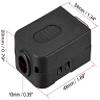 XYWHPGV D-Sub DB15 Patch Board Connector with Housing 3 Row 15 Pin Female Port Solderless Terminal Block Adapter with Butterfly Screws (C04cf A5F21 40257 37248 A view 2