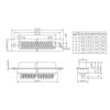 XYWHPGV D-sub Connector Female 15 Pin 3 Row Port Terminal Breakout for Mechanical Equipment CNC Computers 10 Pack (c47ad ad771 214fd 4d5a0 886c7 01cc5 view 4