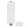 MP3 Player, ABS Mini MP3 Music Player Built in 180mAh Battery, Portable Music Player Support Up to 64GB, for Students Running Travel (White) view 1