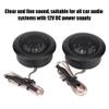 Car Speakers, Car Tweeters, Car Coaxial Speakers, Pair of 12V 120W Car Mini Super Power Loud Dome Audio Speaker Tweeter Loudspeaker Horn view 4