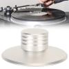 Gavigain Long Play Record Stabilizer Aluminum Long Play Turntable Shock Absorber Long Play Weight Clip LP Plate Stabilizer Record Weight Stabilizer Turntable Weight Clip Stabilizer (Silver) view 2