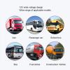 150 Viewing Angle Side View Camera with 4 PIN Aviation Head Night Vision Blind Spot Camera for RV, Van, Truck & Bus Safety (1080P) view 3