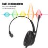 Gavigain X6S-3.5-MV 3.5mm Business Headset,Telephone Headset,Cell Phone Headset,ENC Noise Reduction Volume Tunable Monaural Telephone Headset with Mic for Home Call Center view 4
