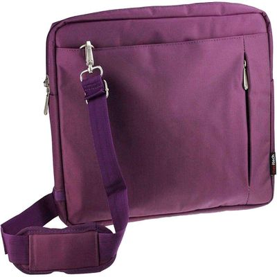 Navitech Purple Sleek Water Resistant Travel Bag - Compatible with OYU 17.5" Portable DVD Player