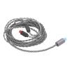 4 Core Silver Plated Copper Replacement Sound Upgrade Cable with 3.5mm 2.5mm 4.4mm Plug, 120cm/47.2in Length, for ATH IM04 IM03 IM02 IM01 IM50 IM70 Headphones view 3