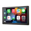 9 Inch Car Stereo, Car Audio Receiver MP5 Multimedia Player Compatible with CarPlay, Support for Bluetooth/FM Radio/for MirrorLink / 12 LED Lights Rear View Camera view 2