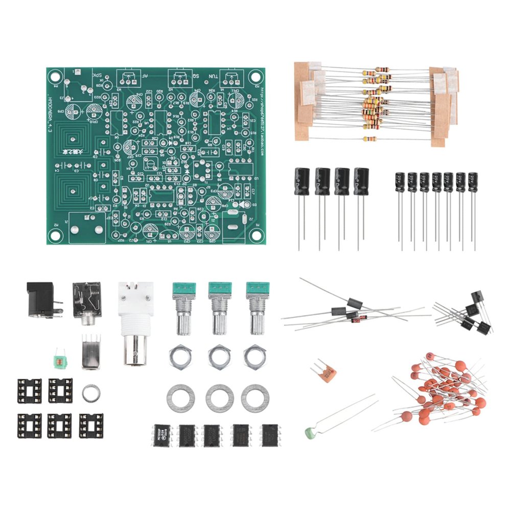 Airband Aviation Radio Receiver DIY Kit High Sensitivity 118 136MHz AM for Calls Between Aircraft and Tower