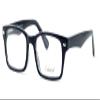 Calabria Enhance 3928 Kids Rectangular Blue Light Blocking Reading Glasses +0.00 Black Crystal Girls view 1