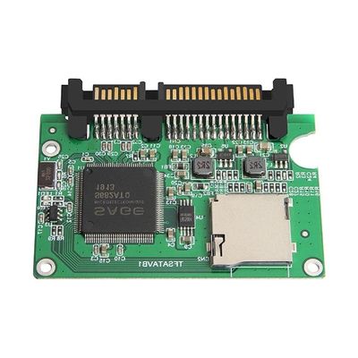 Acinkeety Memory Card to Sata Adapter Converter, Fast Transmission SDHC/SDXC to 7+15P Sata Converter Card