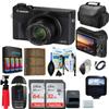 PowerShot G7 X Mark II Digital Camera (International Version) with PixiBytes Advanced Accessories Bundle - Black (Renewed) view 1