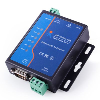 Acinkeety USR-TCP232-410s ModBus RTU Converter Industrial Serial Server Support DNS DHCP RS232 RS485 to Ethernet IP Module Serial Device Server