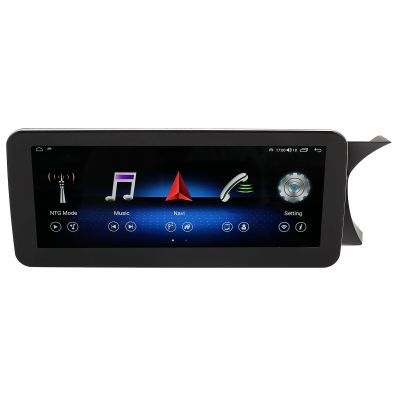 Akozon 10.25 Inch Car Navigation Screen Replacement for Benz C Class W204 NTG4.5 System (Right Hand Drive)