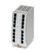 1085115, Unmanaged Ethernet Switch, 16 RJ45 Ports with 10/100/1000 Mbps on All Ports, FL Switch 1116T