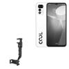 BoxWave Car Mount Compatible with Coolpad Cool 20 - Rearview Mirror Car Mount, Rear View Mirror Adjustable GPS Car Mount - Jet Black view 1