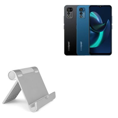 BoxWave Stand and Mount Compatible with Coolpad Cool 20 - VersaView Aluminum Stand, Portable, Multi Angle Viewing Sturdy