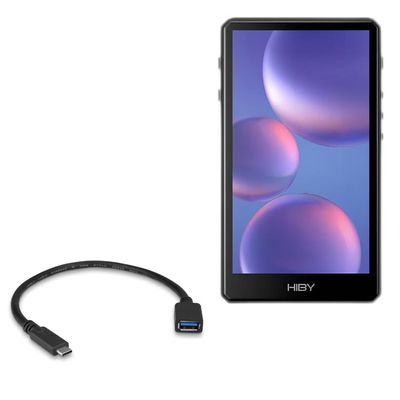 BoxWave Cable Compatible with HiBy R5 II (Gen 2) - USB Expansion Adapter, Add USB Connected Hardware to Your Phone