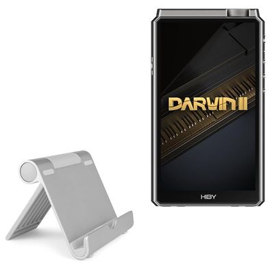 BoxWave Stand and Mount Compatible with HiBy RS8 - VersaView Aluminum Stand, Portable, Multi Angle Viewing Sturdy