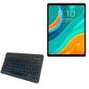 BoxWave Keyboard Compatible with Chuwi HiPad Plus - SlimKeys Bluetooth Keyboard - with Backlight, Portable Slim LED 7 Colors - Jet Black view 1