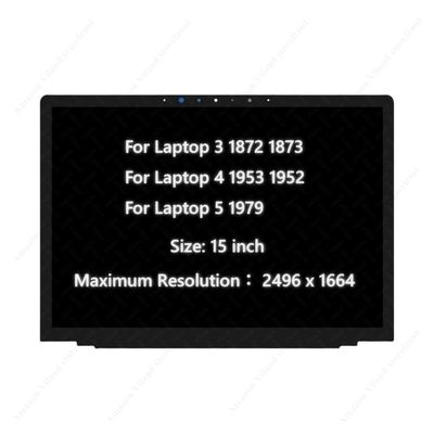 15.0" LCD Screen for Microsoft Surface Laptop 4 1953 1952 LCD LED Touch Screen Display Assembly Digitizer 24961664 Panel