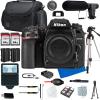 Nikon D7500 DSLR Camera Body+Shot-Gun Microphone+Photo Software Package+ Case+128 GIG Memory+Slave Flash+Tripod(13PC) Bundle (Renewed) view 1