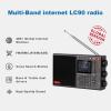 CHOYONG LC90 Multi-Band Smart Internet Radio Portable AM/FM, Longwave and Shortwave Radio with WiFi/4G, Bluetooth, TF CardPortable Shortwave Receiver with SSB,choyoung Radio view 2