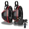 SSV Works LIT-C65U RGB Rocker Switch Controller w/Unloaded V-Series RGB Lighted Speaker pod Enclosures w/ 1.75", 1.85" & 2" Dual Clamps and Plug & Play Harnesses (Speakers NOT Included) view 1