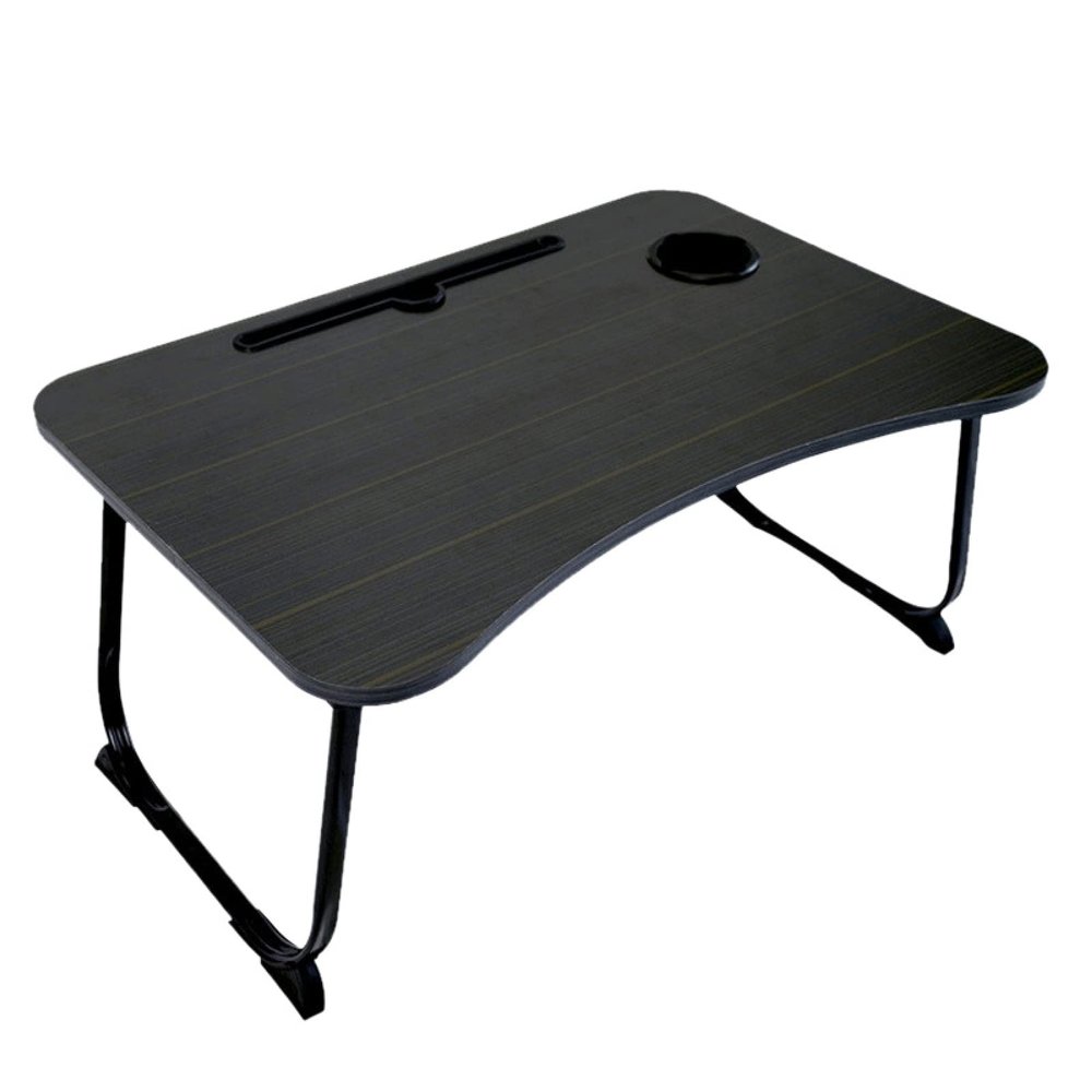 Laptop Desk,Laptop Stand for Bed,Portable Standing Desk, Bed Table,Working, Watching Movie On Bed/Couch/Sofa/Floor,70x50x30cm(27.5x19.6x11.8in),Black