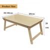 Laptop Desk,Bamboo Foldable Laptop Desk,Laptop Sofa Table Stand,Laptop Desk,can Be Used On The Sofa,30cmhigh view 4