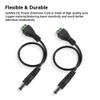 GINTOOYUN DC Power Adapter Cable DC5.5 x 2.5mm Male to Terminal Jack Adapter Connector Cable for CCTV Security Camera, Power Supply,LED Strip,Router 2pcs (Male) view 4