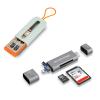 3IN1 SD Card Reader for iPhone iPad MacBook+18 Slots Memory Card Case view 1