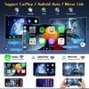 10" Android Car Stereo Radio Compatible for Cadillac CTS 2003-2007, for Cadillac SRX 2004-2008 Car Double Din Radio with Carplay Android Auto GPS Navigation BT FM Radio AHD Backup Camera Mic view 4