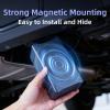 4G GPS Tracker for Vehicles Car Kids, Car Tracker Device Hidden Tracking Devices for Cars Hidden Subscription Needed 10S Update Strong Magnetic Long Battery Life (Tracker) view 3