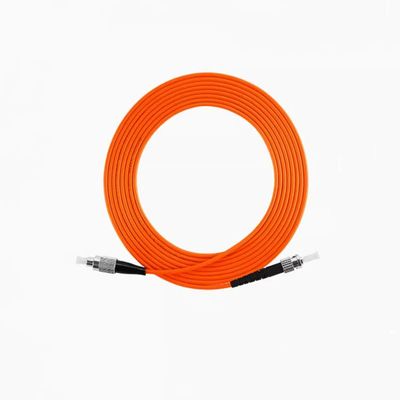 Multimode Single-Core Fiber Optic Patch Cord FC-ST Multimode Fiber Optic Fusion Splicing Pigtail Extension Cord Single Length: 30m