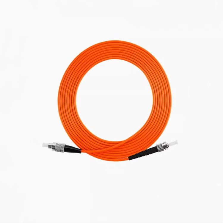 Multimode Single-Core Fiber Optic Patch Cord FC-ST Multimode Fiber Optic Fusion Splicing Pigtail Extension Cord Single Length: 30m