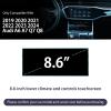 Audi A6 A7 Q7 Q8 Screen Protector - Tempered Glass 9H Anti-glare, 8.6 Inch Infotainment Touchscreen view 2