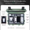 Lykus Titan MM410 Waterproof Hard Case (Green) for DJI Mini 4 Pro/Mini 3/Pro and DJI RC 2/RC/RC-N2/N1, Support 7 batteries and RC lanyard [CASE ONLY] view 2
