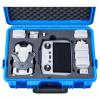 Lykus Titan MM410 Waterproof Hard Case (Blue) for DJI Mini 4 Pro/Mini 3/Pro and DJI RC 2/RC/RC-N2/N1, Support 7 batteries and RC lanyard [CASE ONLY] view 1