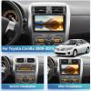 [2+64G] Android Car Stereo for Toyota Corolla 2009-2013 with Wireless Carplay and Android Auto, 9 Inch 2.5D Touchscreen Corolla Radio with EQ Sound/GPS/WiFi/SWC + AHD Backup Camera + Mic view 2